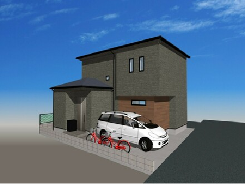 2階建て 3LDK+納戸